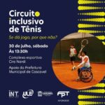 Torneio inclusivo de tênis em Cascavel